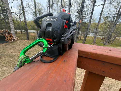 Echo CS-2511T Plug Cover Tool Clip.  Not a Lanyard connection
